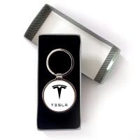Луксозен Метален Ключодържател Tesla | Аксесоар в Подаръчна Кутия Луксозен Метален Ключодържател Tesla | Аксесоар в Подаръчна Кутия