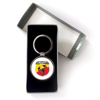 Метален ключодържател Abarth | Подарък за фенове на марката Метален ключодържател Abarth | Подарък за фенове на марката