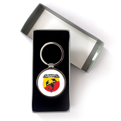 Метален ключодържател Abarth | Подарък за фенове на марката Метален ключодържател Abarth | Подарък за фенове на марката