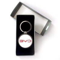Метален ключодържател BYD - Модерен влектромобилен аксесоар | Подарък BYD Метален ключодържател BYD - Модерен влектромобилен аксесоар | Подарък BYD