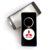 Метален ключодържател Mitsubishi – Японска мощ и емблематичен стил Метален ключодържател Mitsubishi – Японска мощ и емблематичен стил